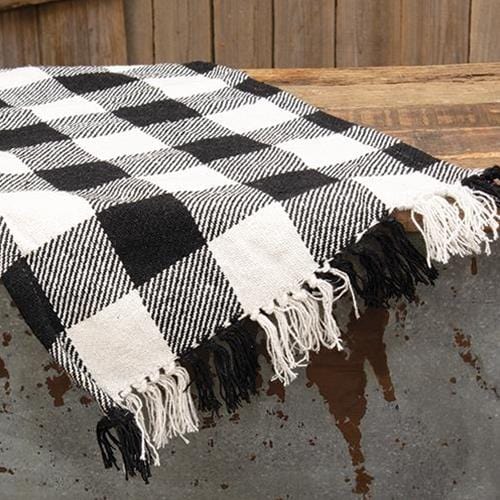 Black & White Buffalo Check Short Runner