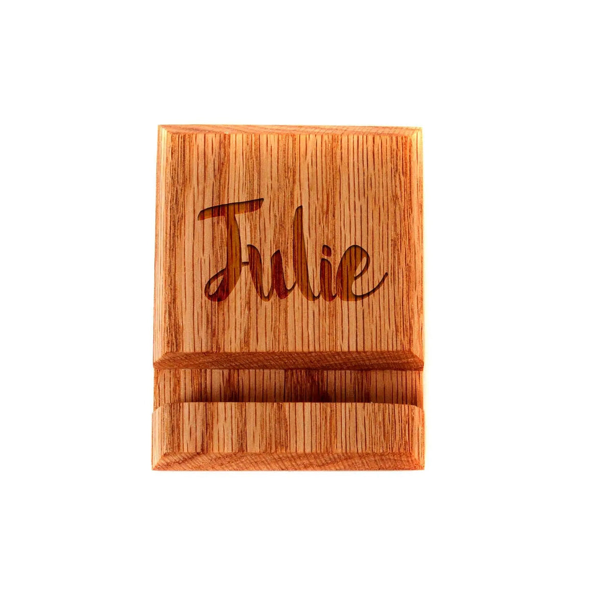 Wooden iPhone Stand - Wood iPhone Holder