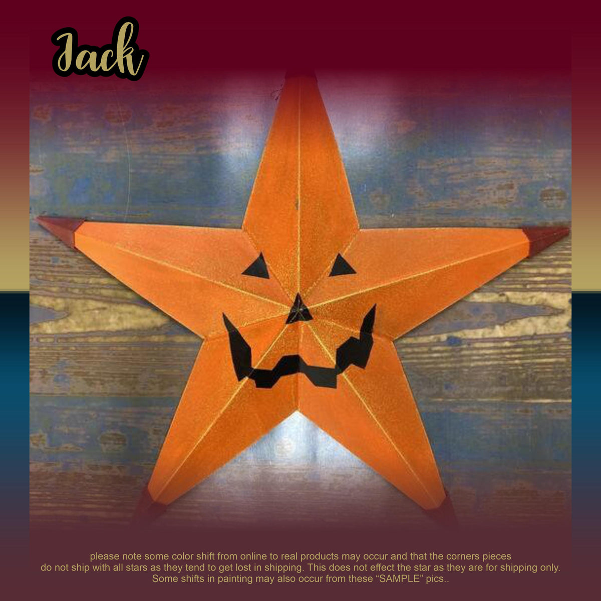 Metal Barn Star | Rustic Country Wall Decor | Primitive Stars