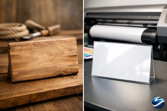 Wood Signs Versus Vinyl Signs - What to Choose