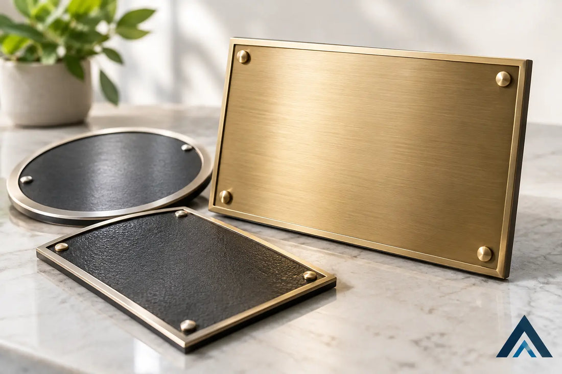 A Guide to Custom Metal Plaques That Last