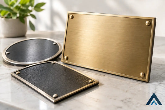 A Guide to Custom Metal Plaques That Last