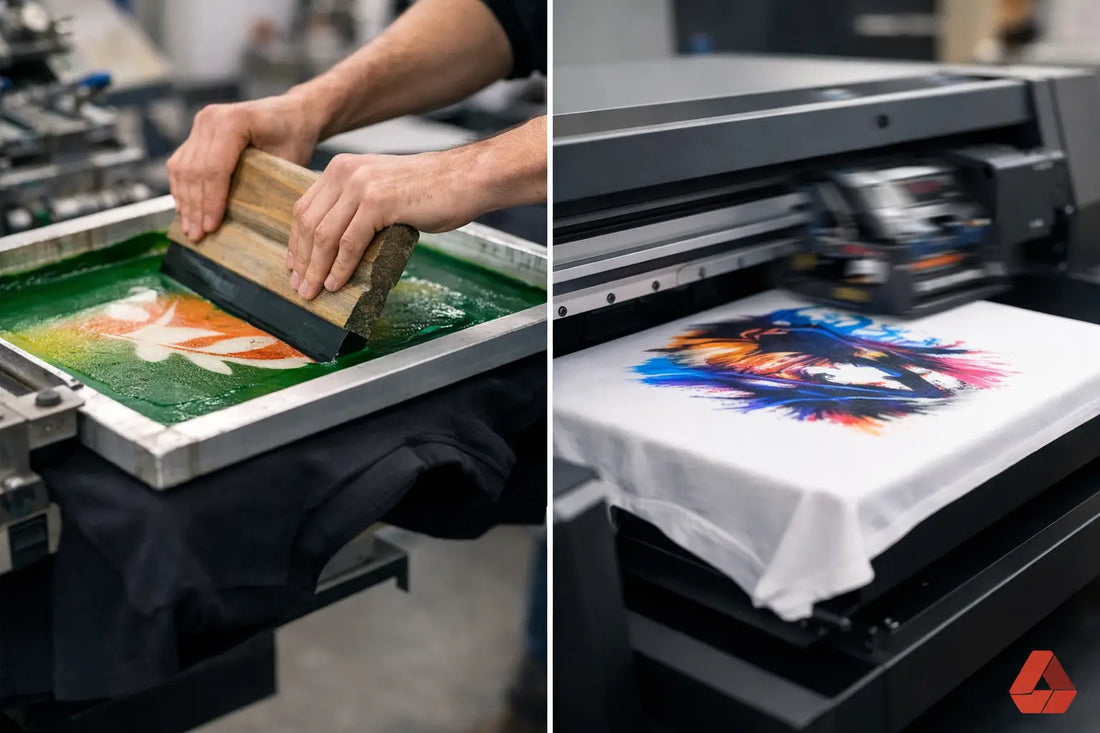 Screen Printing Versus Digital Printing Compared