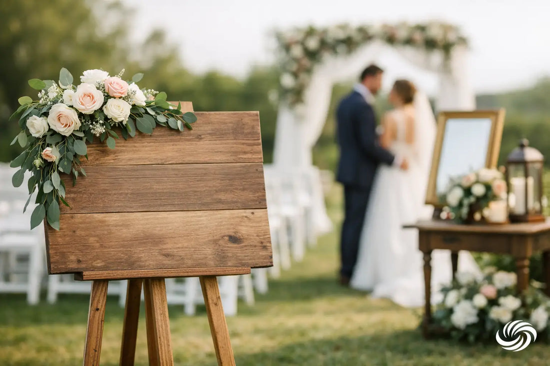 What Should Wedding Signs Say? Wording That Works