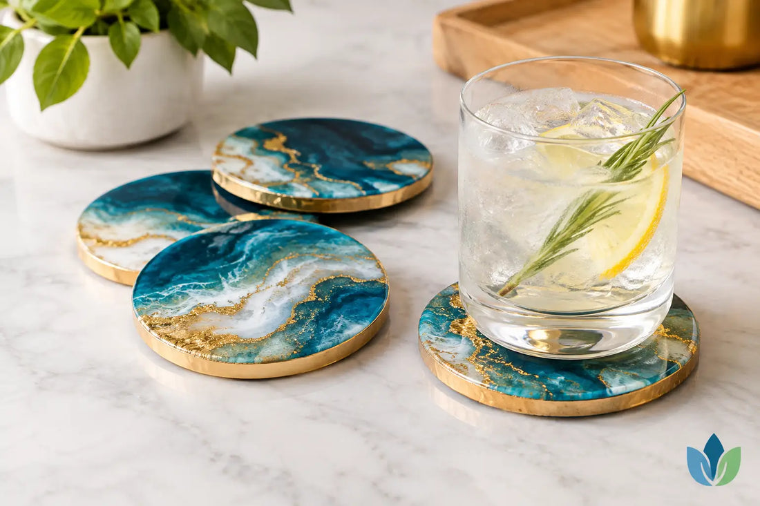 Resin Coasters That Make Every Table Stand Out