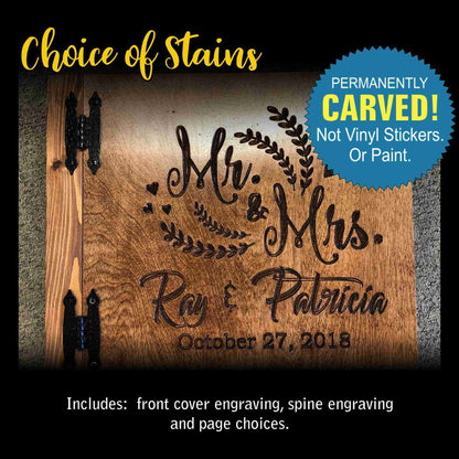 ADD-ON pages for Wedding Book or Our Best Guest Book image 4