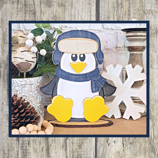 Winter Woodland Friends Shelf Sitter