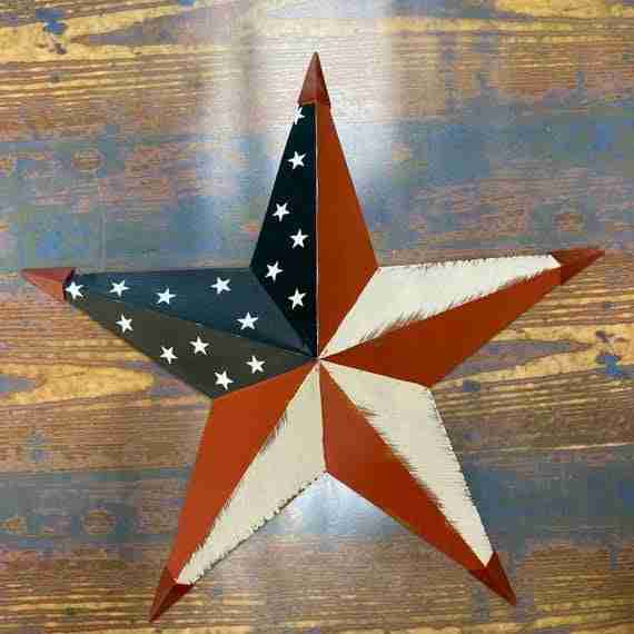 Metal Barn Star - 24" - Hot Custom Designs Available image 3