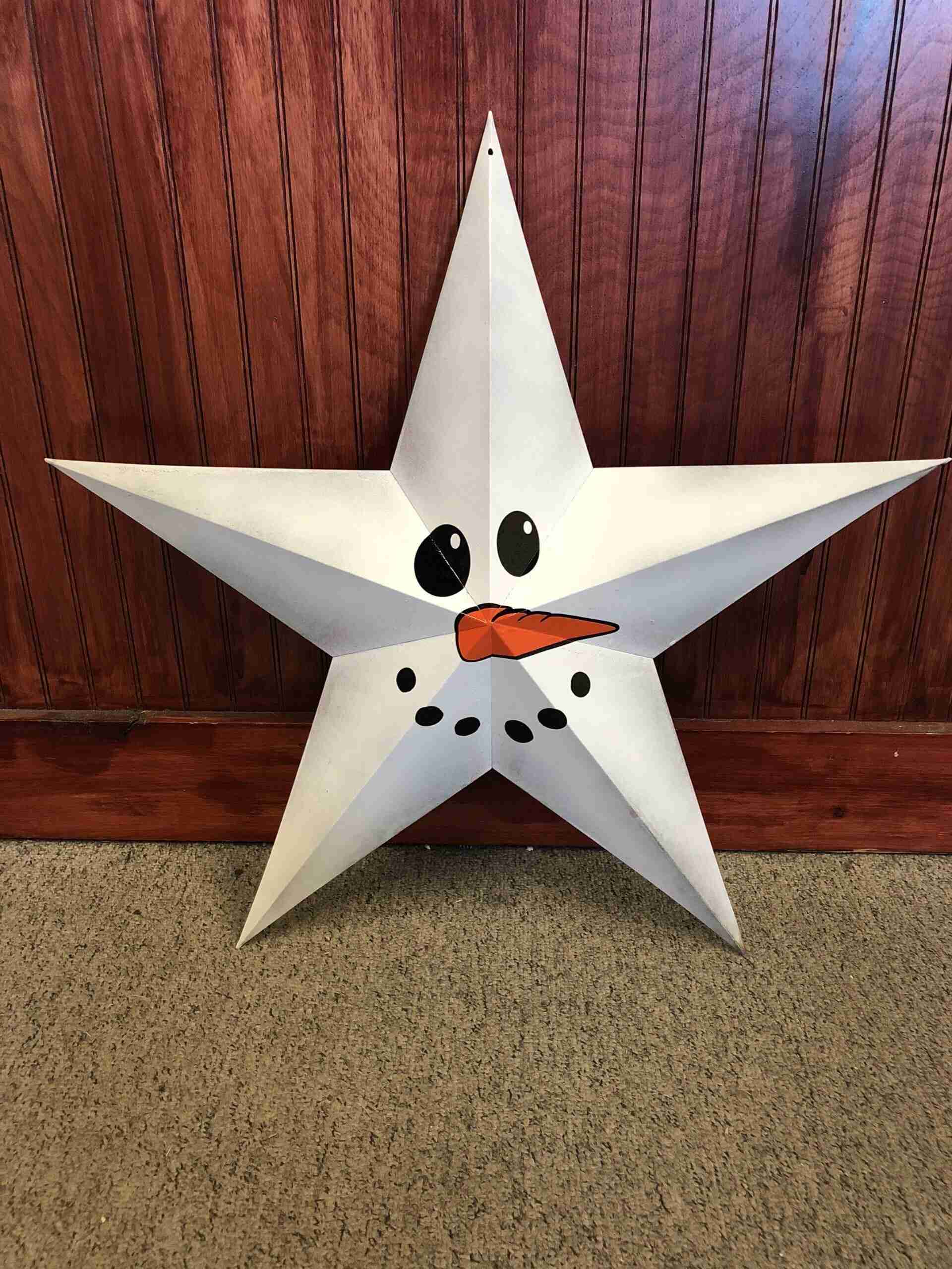 Metal Barn Star - 24" - Hot Custom Designs Available image 1