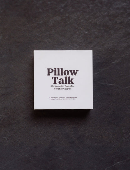Pillow Talk: Conversation Cards for Christian Couples