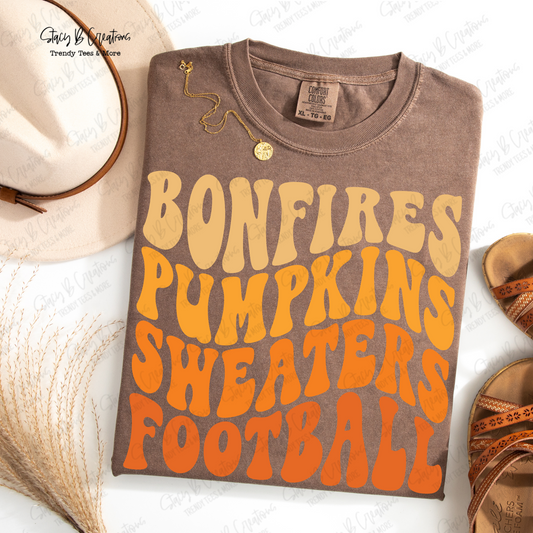 Bonfires, Pumpkins, Sweaters, Football