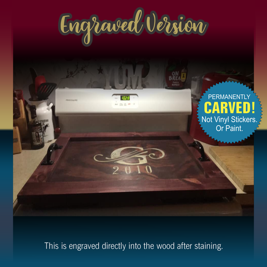 Stove Top Noodle Board - Hand crafted