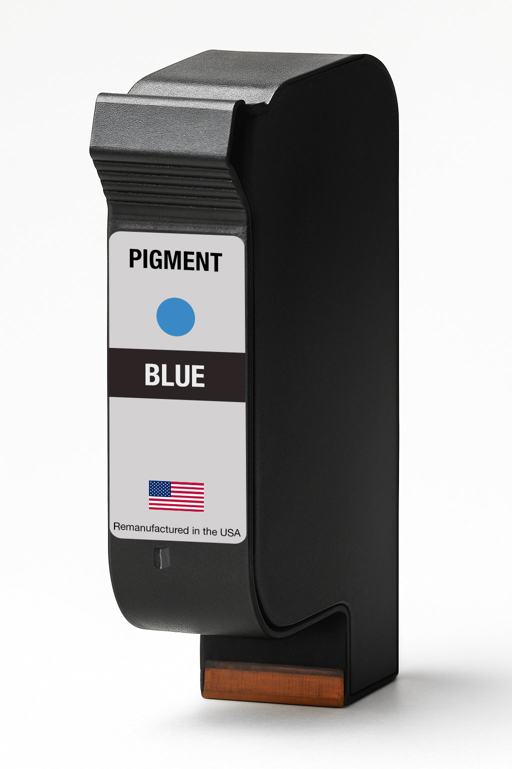 U.S. Remanufactured TIJ Pigment Blue Thermal Inkjet Cartridge