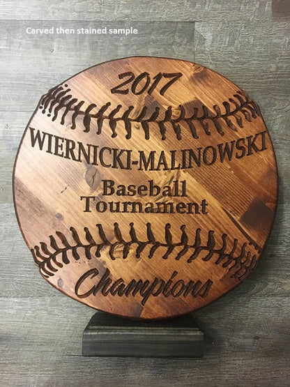Custom Designed engraved or 3d carved sign