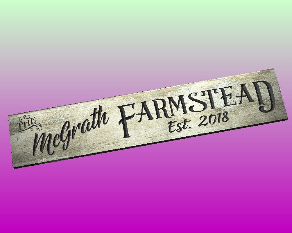 Homestead Sign - Established Sign - #1 Exclusive from us