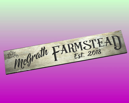 Homestead Sign - Established Sign - #1 Exclusive from us