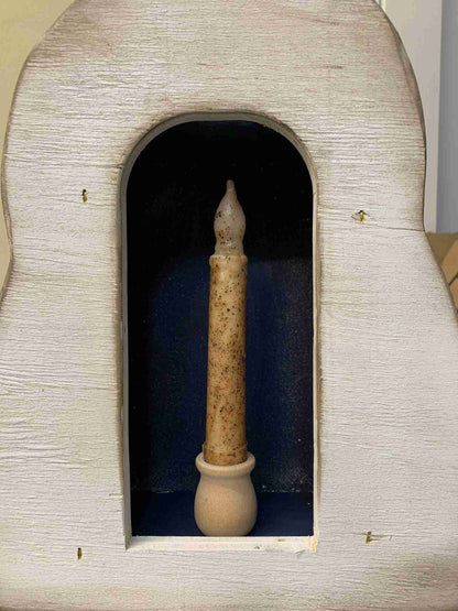 Snowman with candle  - grab our #1 cheerful snowman today