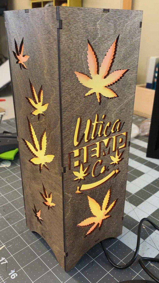LED Wooden Lamp