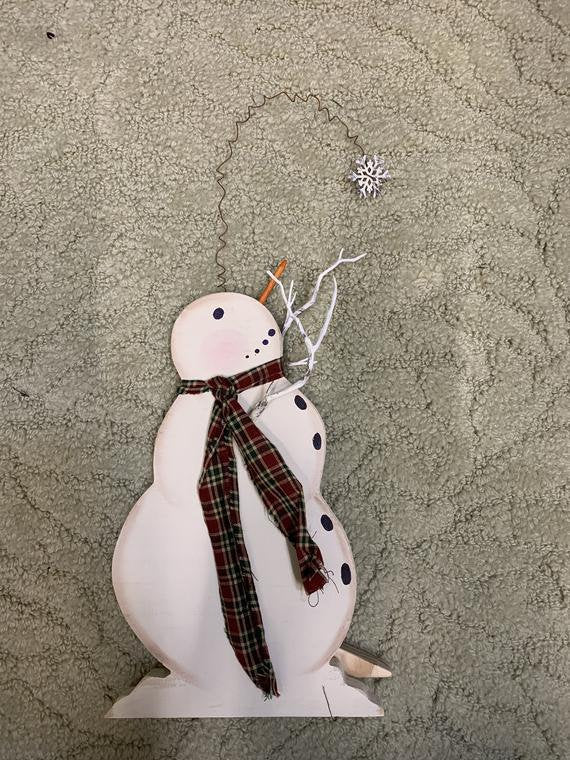 Snowman Magic: Catching Snowflakes and Personalize with Engraving