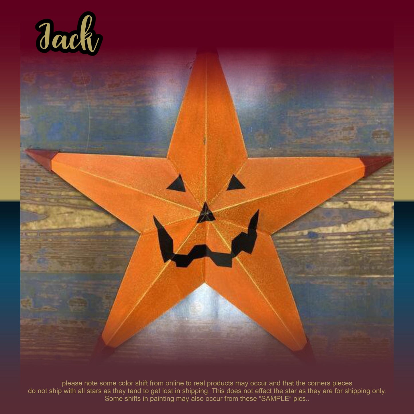 Metal Barn Star | Rustic Country Wall Decor | Primitive Stars