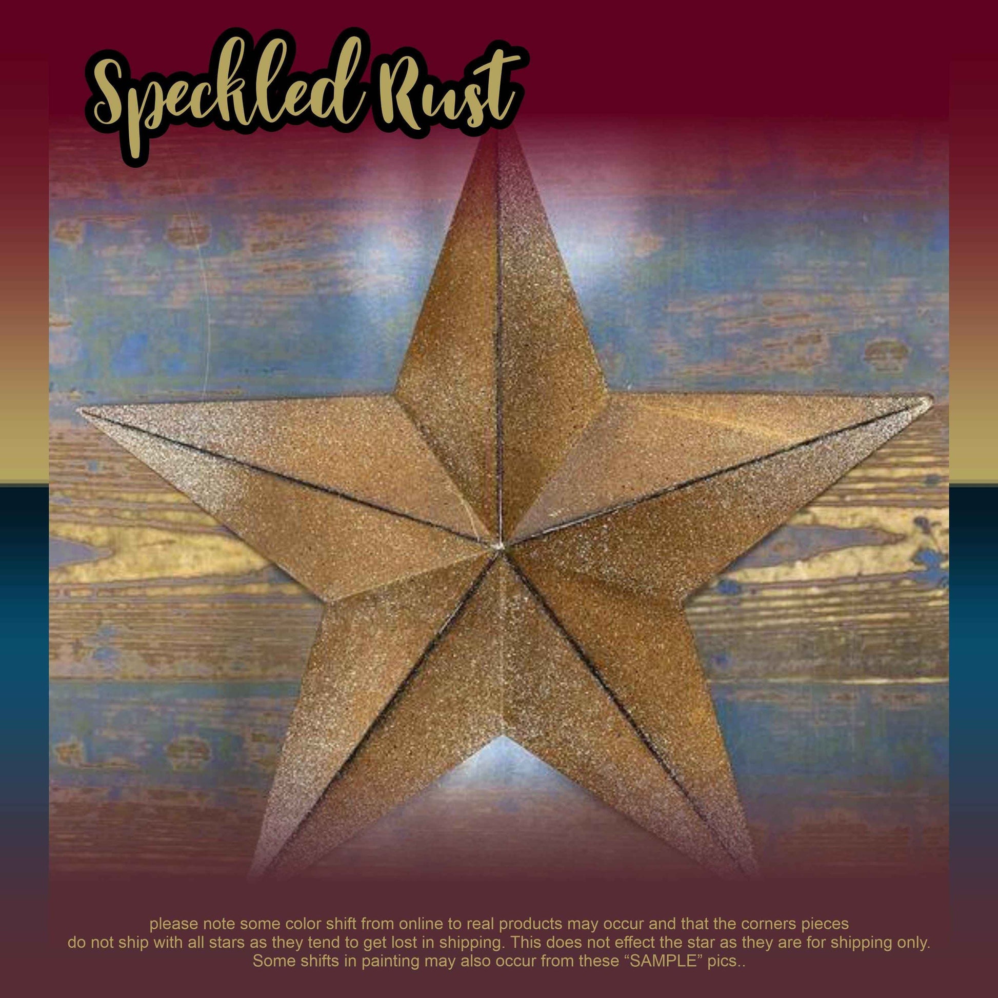 Metal Barn Star | Rustic Country Wall Decor | Primitive Stars