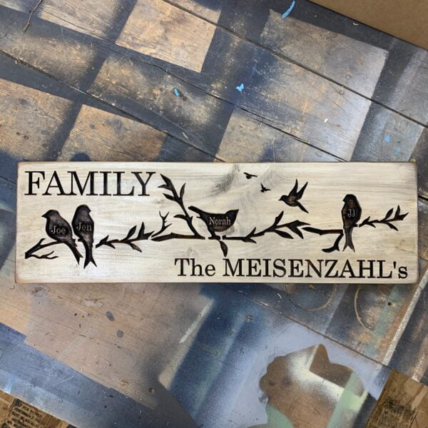 family sign