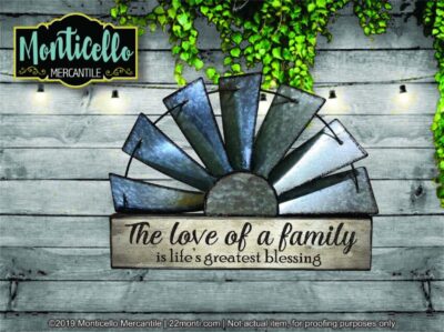 Half Windmill Sign : Beautifully Personalized Wood - Image 4